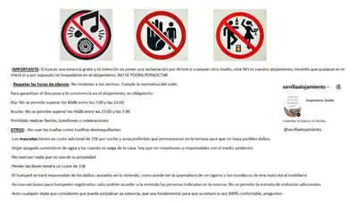 Certificado, premio, señal o documento que está expuesto en CASA REFORMADA CON TERRAZA/WIFI/AIRE ACONDICIONADO