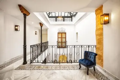 Zona de estar de Hotel boutique Palacio de la Veracruz