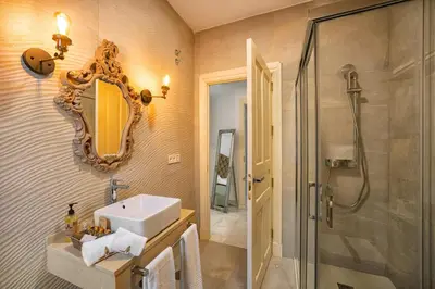 Un baño de Hotel boutique Palacio de la Veracruz