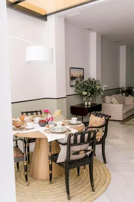 Zona de estar de Pasaje Zamora Apartamentos