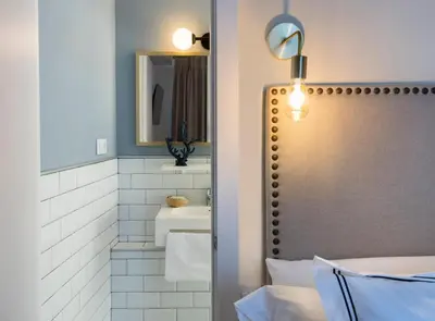 Un baño de Casa Sevilla 1855 Suites by Época
