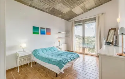 Cama o camas de una habitación en Stunning Home In Villaharta
