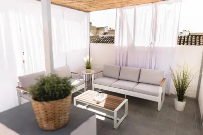 Zona de estar de Apartamento Turístico Mis Rayitos