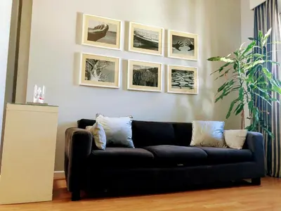 Zona de estar de Central apartment in Seville