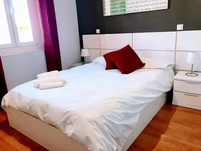 Cama o camas de una habitación en Central apartment in Seville