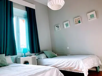 Cama o camas de una habitación en Central apartment in Seville