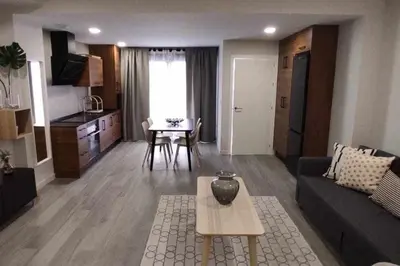 Una cocina o zona de cocina en GRUPO LIMCOTEl PERLA 1