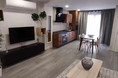 Una cocina o zona de cocina en GRUPO LIMCOTEl PERLA 1