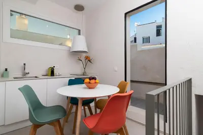 Una cocina o zona de cocina en Casa 95 Sevilla