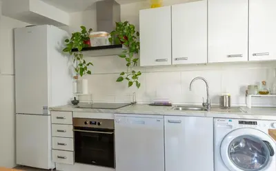 Una cocina o zona de cocina en Casa Rural Lavanda con Piscina