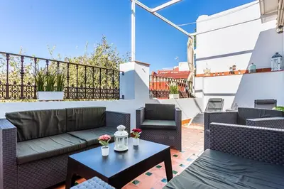 Un balcón o terraza de CASA DE ZALAMEA