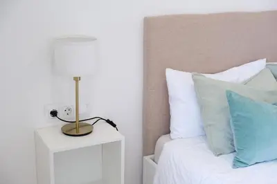 Cama o camas de una habitación en AOVE Suite