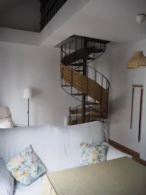 Zona de estar de Sendero de la Subbetica - Apartamentos Turisticos en Zuheros - Holiday Home