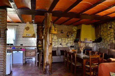 Una cocina o zona de cocina en Casa Rural El Tejar Viejo