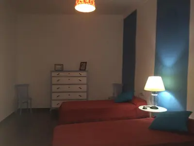Cama o camas de una habitación en Casa Rural La Casa De Maita