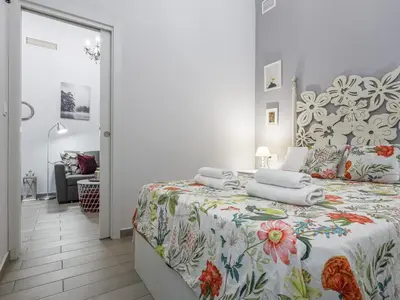 Cama o camas de una habitación en Caños de carmona Sevilla Centro
