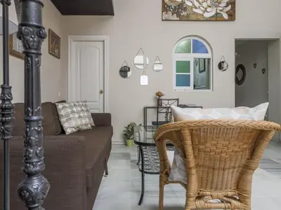 Zona de estar de Sueños de Sevilla duplex a calidades