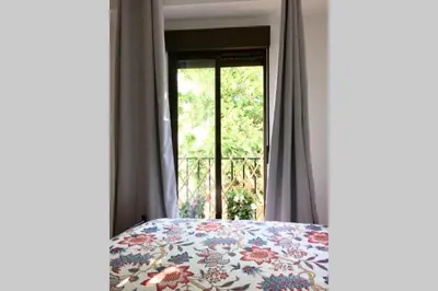 Cama o camas de una habitación en Apartamento Toril-Casco Histórico