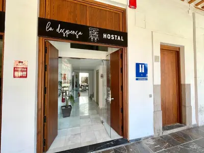 Plano de La Despensa de la Corredera Hostal
