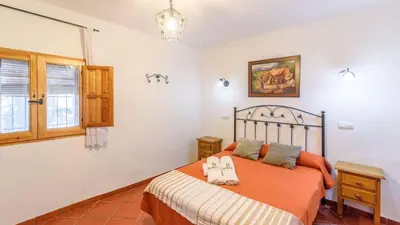 Cama o camas de una habitación en Casa de Paquita Montefrio by Ruralidays