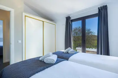 Cama o camas de una habitación en Casas rurales 