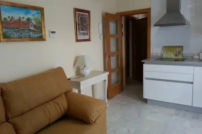 Una cocina o zona de cocina en Alleanza, Puerta a Santa Cruz