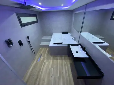 Cama o camas de una habitación en Apartamentos Las 7 Esencias