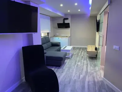 Zona de estar de Apartamentos Las 7 Esencias
