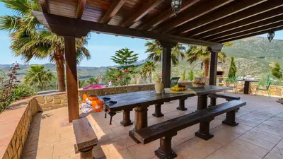 Paisaje cerca de esta villa