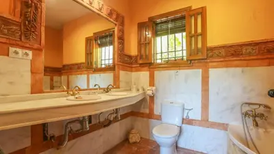 Un baño de Casa Huerta El Fontanarillo Montemayor by Ruralidays