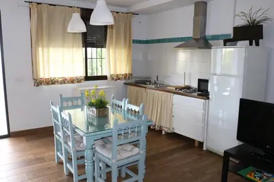 Una cocina o zona de cocina en LOS NOGALES