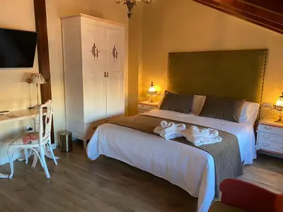 Cama o camas de una habitación en HOTEL CASABLANCA BOUTIQUE