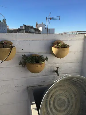 Plano de CASA LEÓN BLANCO CARMONA reformada céntrica con chimenea y terraza con vistas