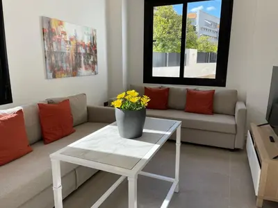 Una televisión o centro de entretenimiento en Hacienda La Sierra
