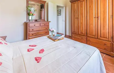 Cama o camas de una habitación en Beautiful Home In Arahal With Wifi