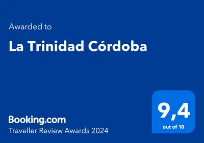 Certificado, premio, señal o documento que está expuesto en La Trinidad Córdoba - GREAT LOCATION