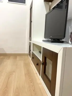 Una televisión o centro de entretenimiento en Apartamento Civitas