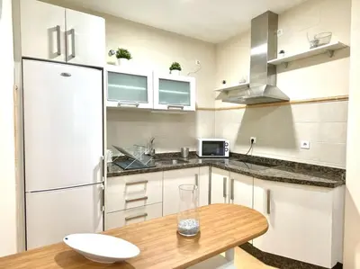 Una cocina o zona de cocina en Apartamento Civitas