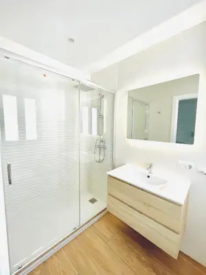 Un baño de Apartamento Loft Lucena