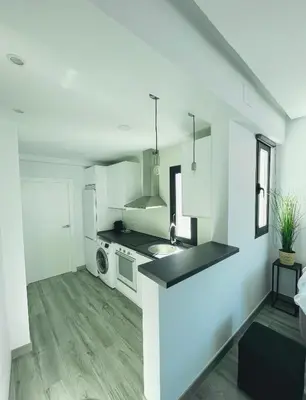 Una cocina o zona de cocina en Apartamento Loft Lucena