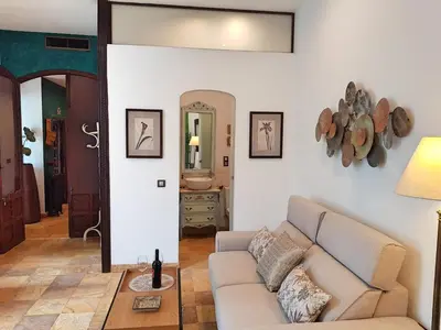 Zona de estar de Riad Mezquita de Cordoba