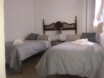 Cama o camas de una habitación en Apartamento El Vial