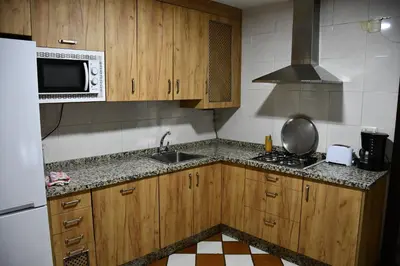 Una cocina o zona de cocina en Casa Rural La Loma