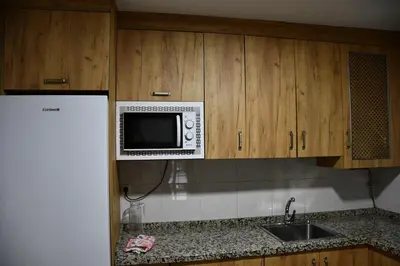 Una cocina o zona de cocina en Casa Rural La Loma