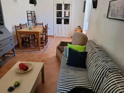 Zona de estar de VILLA HISPANO-BRASILEÑA SALAR TELETRABAJO RECOMENDABlE