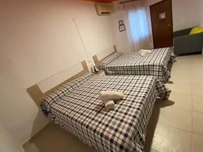 Cama o camas de una habitación en Arc House Ribera Only Adults