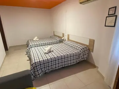 Cama o camas de una habitación en Arc House Ribera Only Adults
