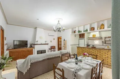 Una cocina o zona de cocina en Casa rural Entre Olivos