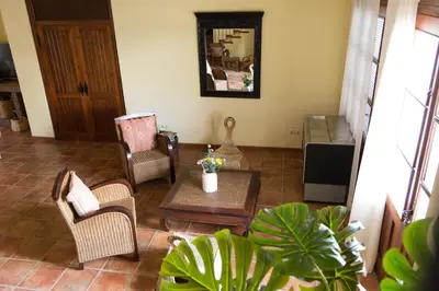 Zona de estar de Casa Rural Aire