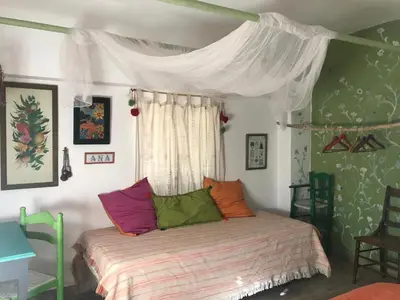 Cama o camas de una habitación en El Carmen